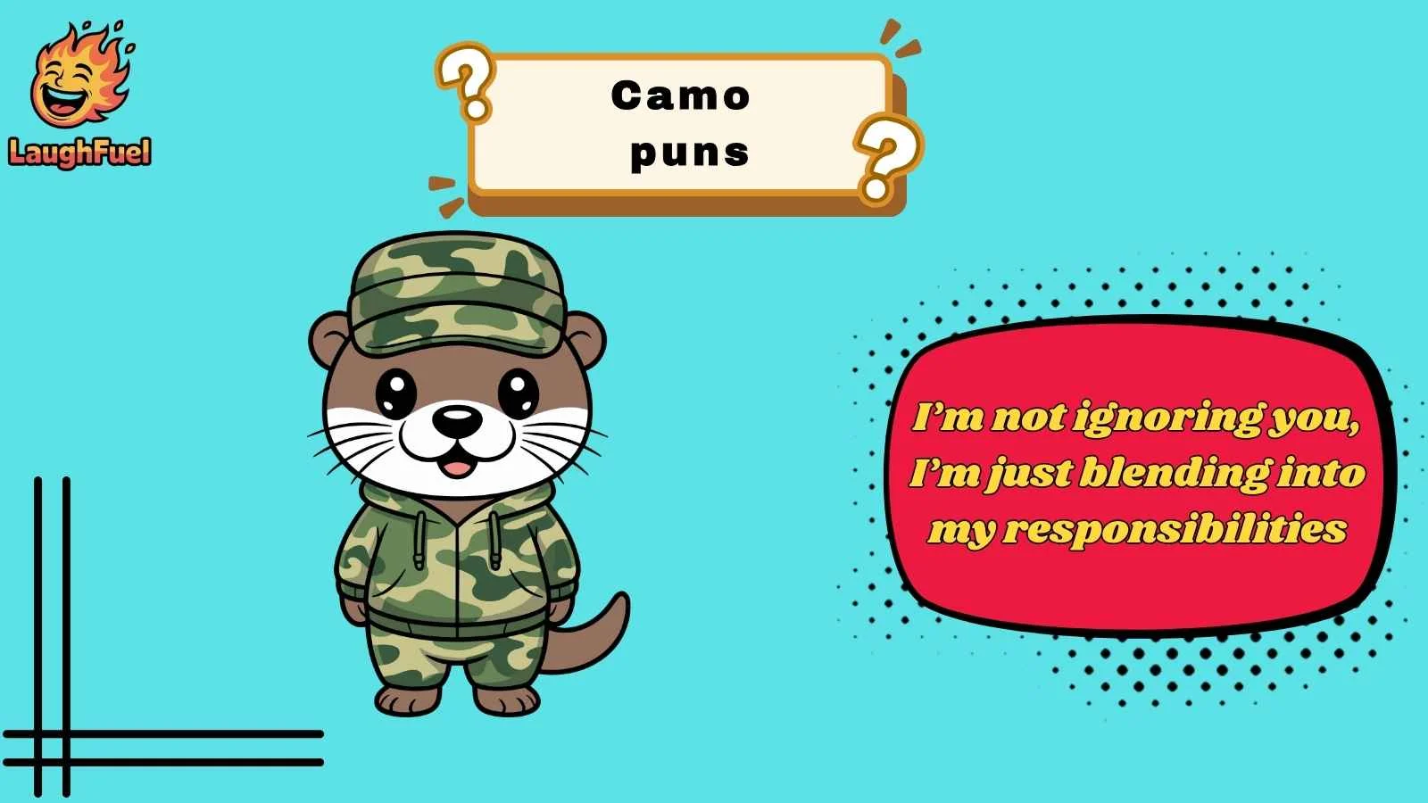 camo puns