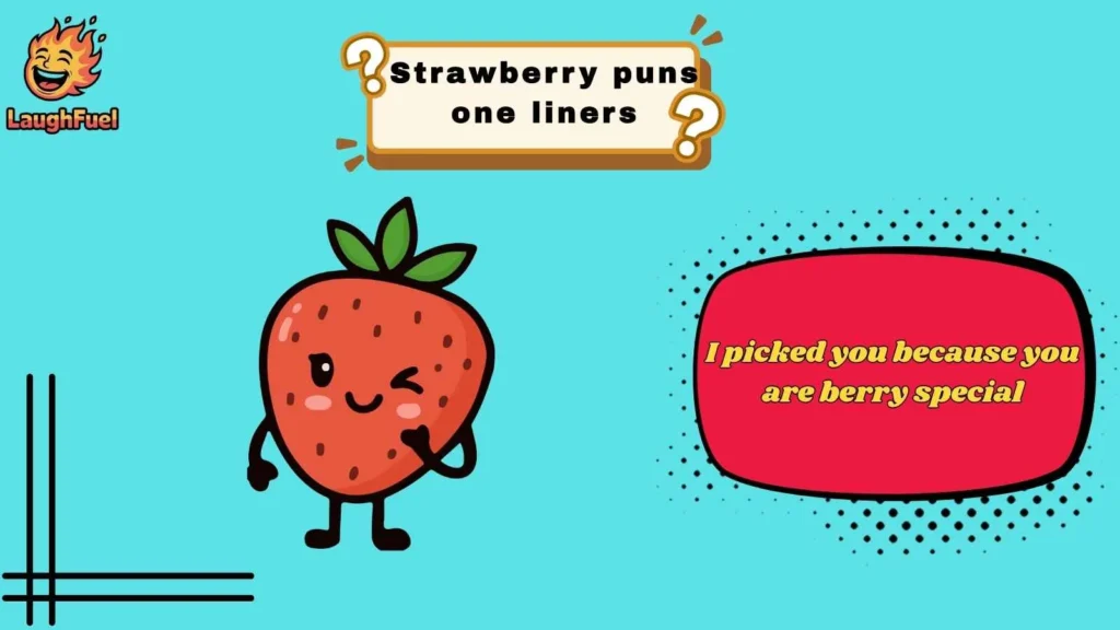 Cute Strawberry Puns That Melt Hearts