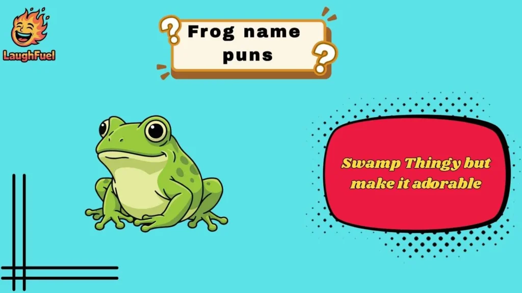 Funny Frog Name Puns That Never Miss