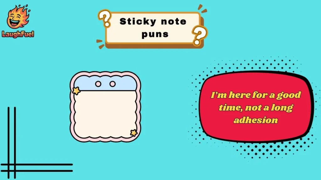 Funny Sticky Note Puns for Everyday Laughs