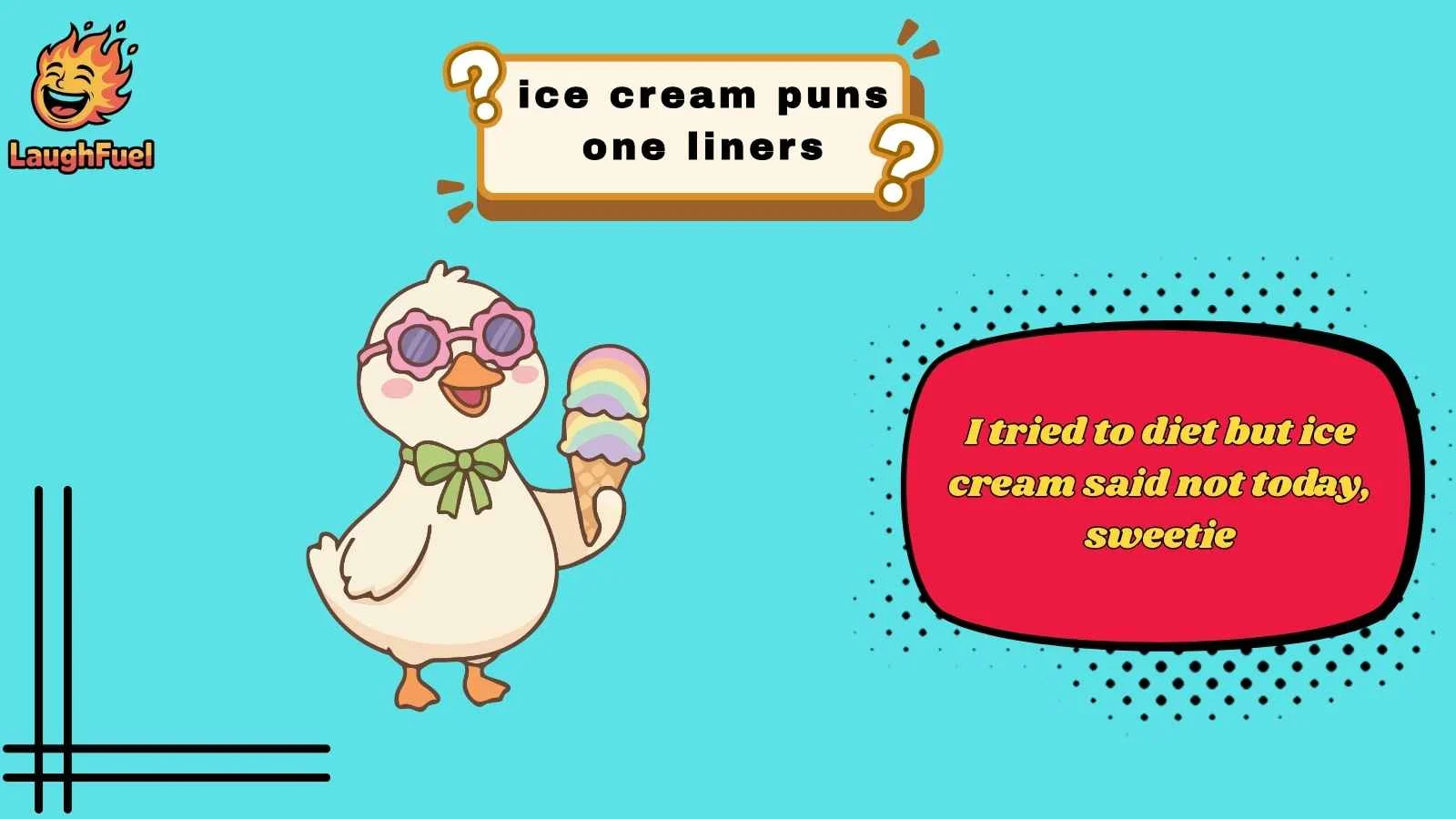 ice cream puns one liners