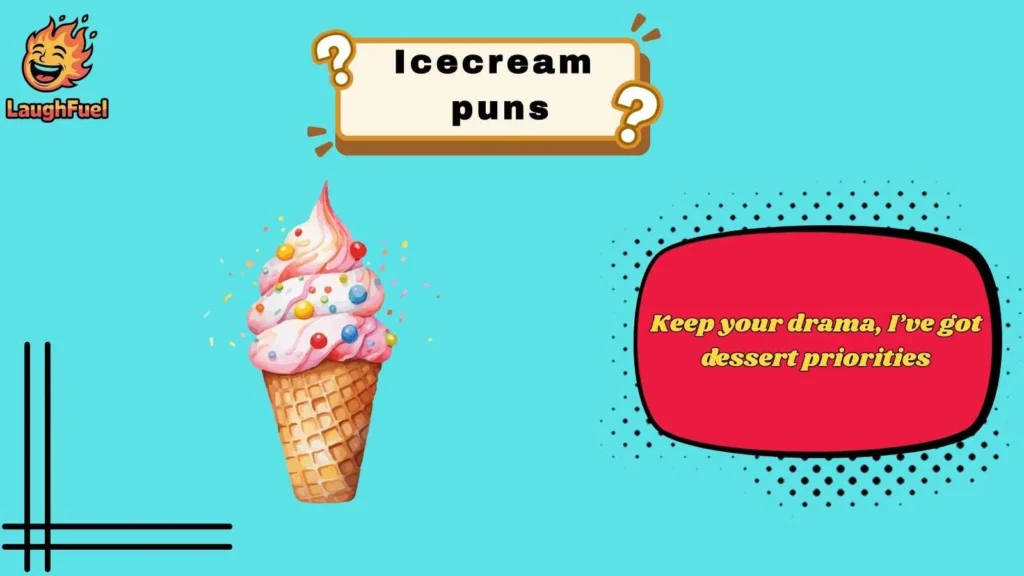 Romantic Ice Cream Puns for Sweet Moments