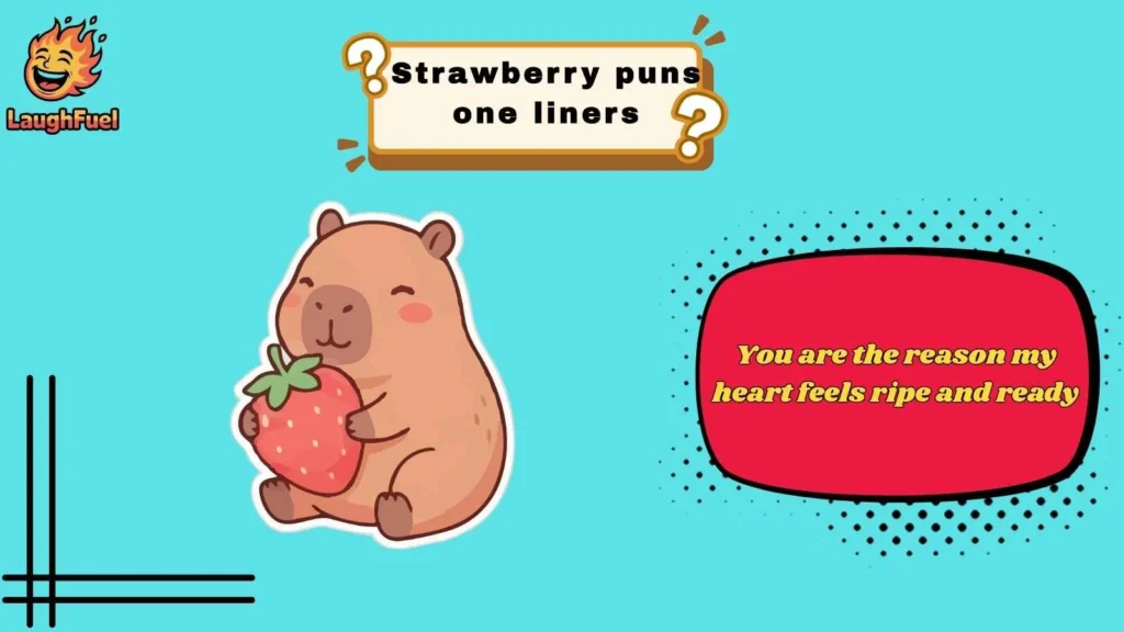 Romantic Strawberry Puns for Love and Flirting