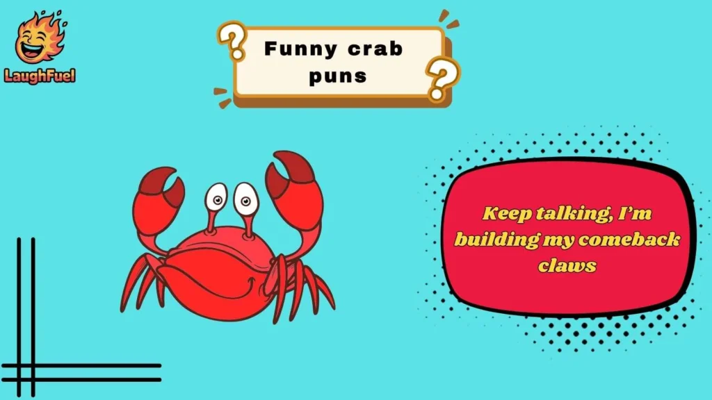 Untamed Crab Puns with Attitude