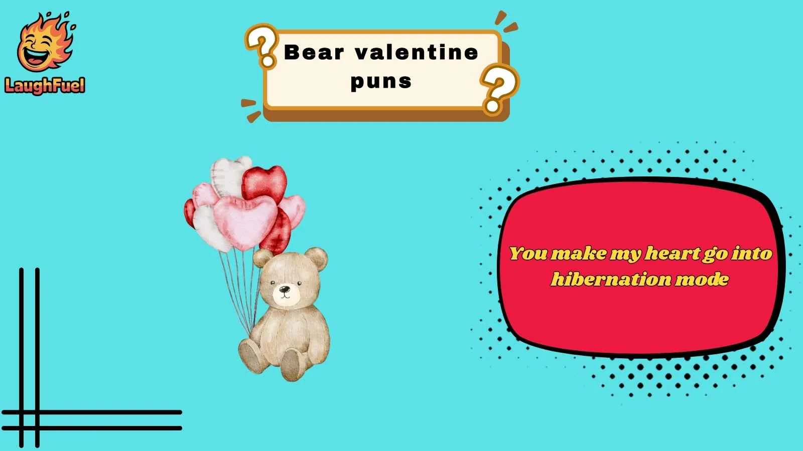 bear valentine puns