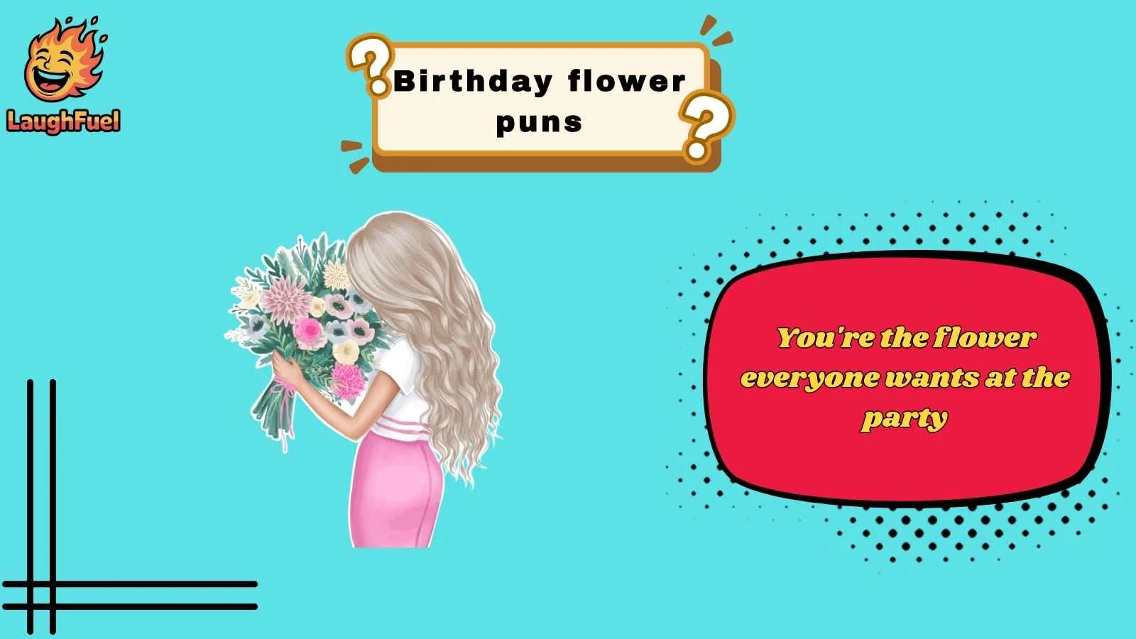 birthday flower puns