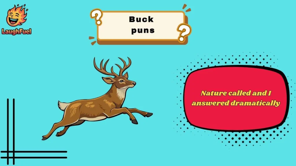 Buck Puns Perfect for Instagram Captions
