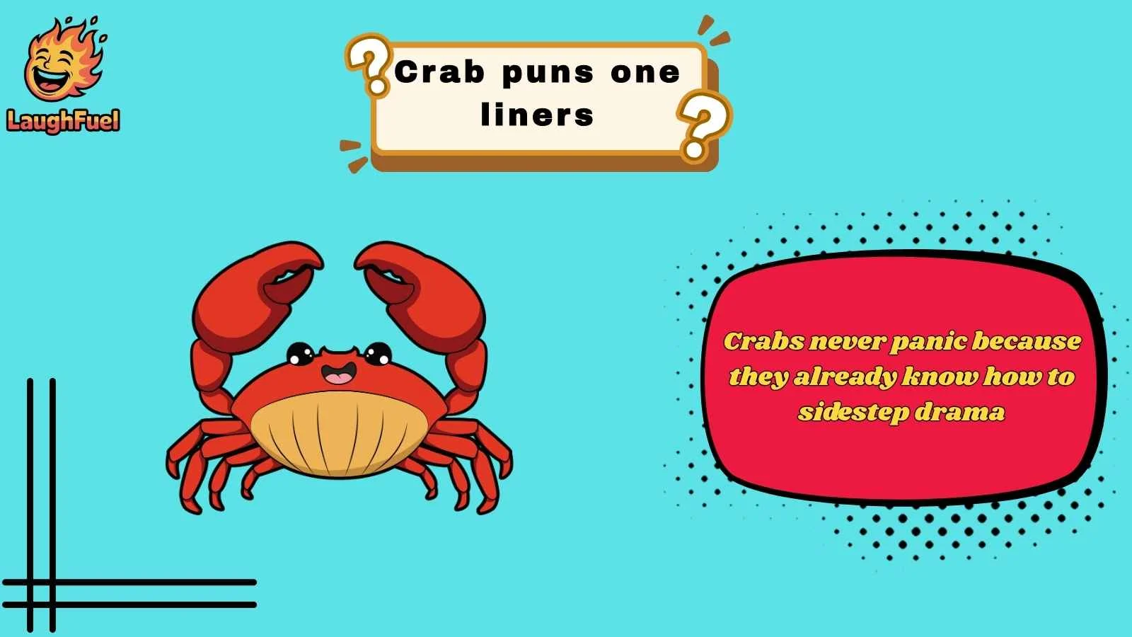 crab puns one liners