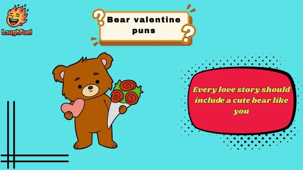 Cute Bear Valentine Puns