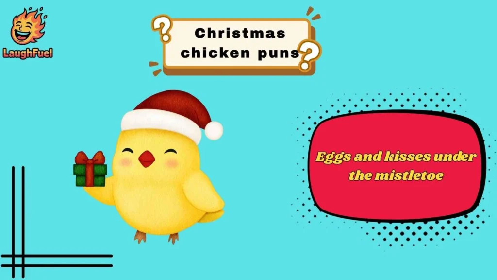 Cute Christmas Chicken Puns