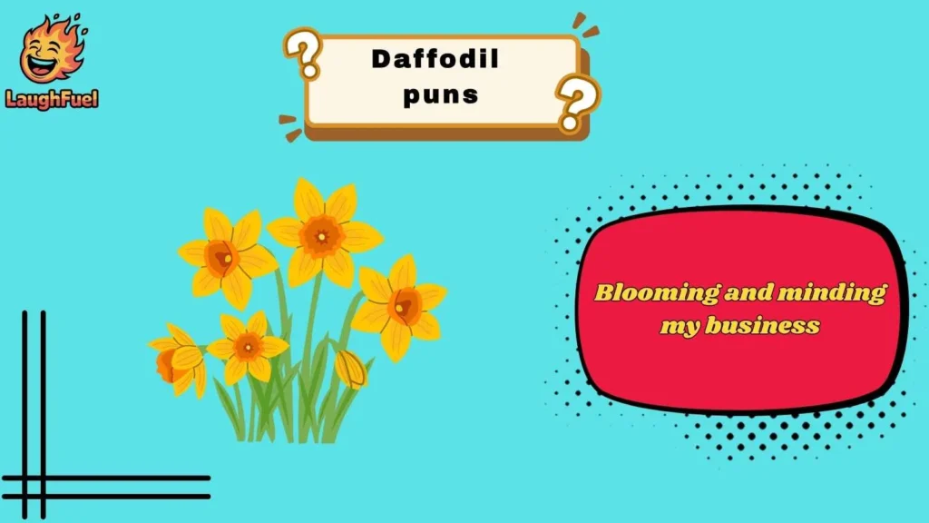 Cute Daffodil Puns for Captions