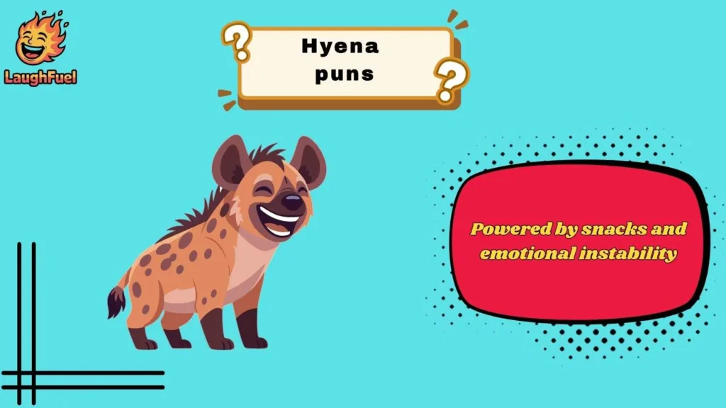 Cute Hyena Puns That Are Weirdly Adorable