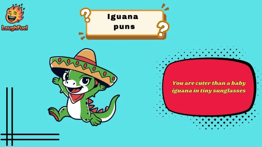 Cute Iguana Puns That Are Weirdly Adorable