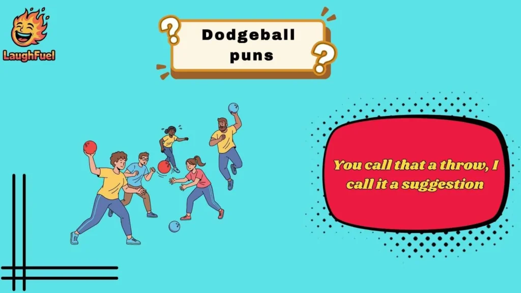 Funny Dodgeball Puns That Always Score