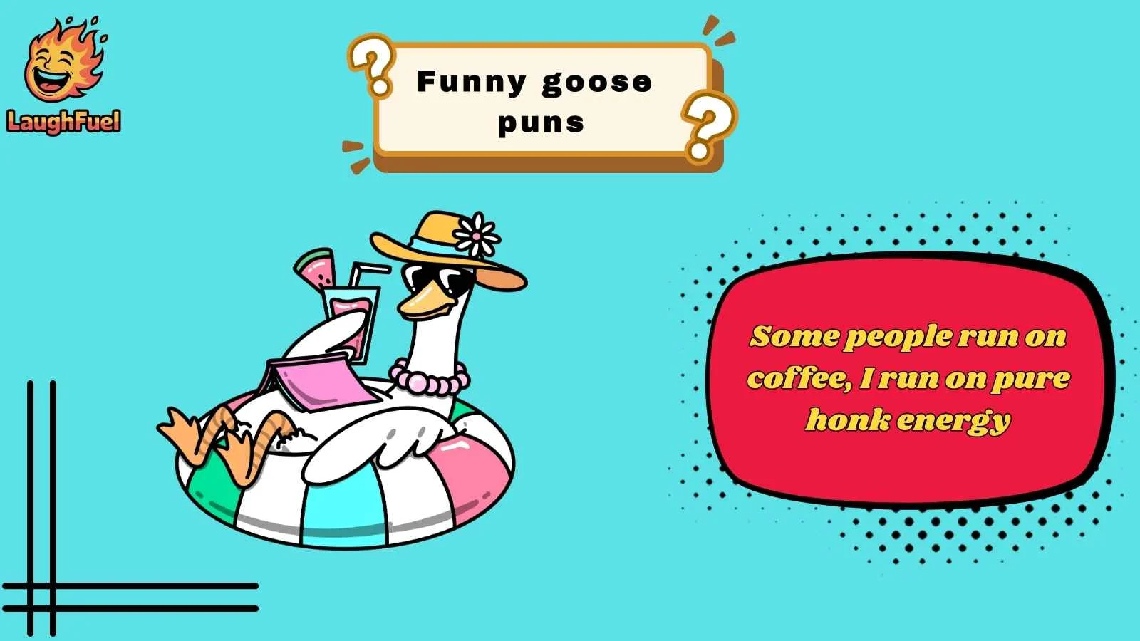 funny goose puns