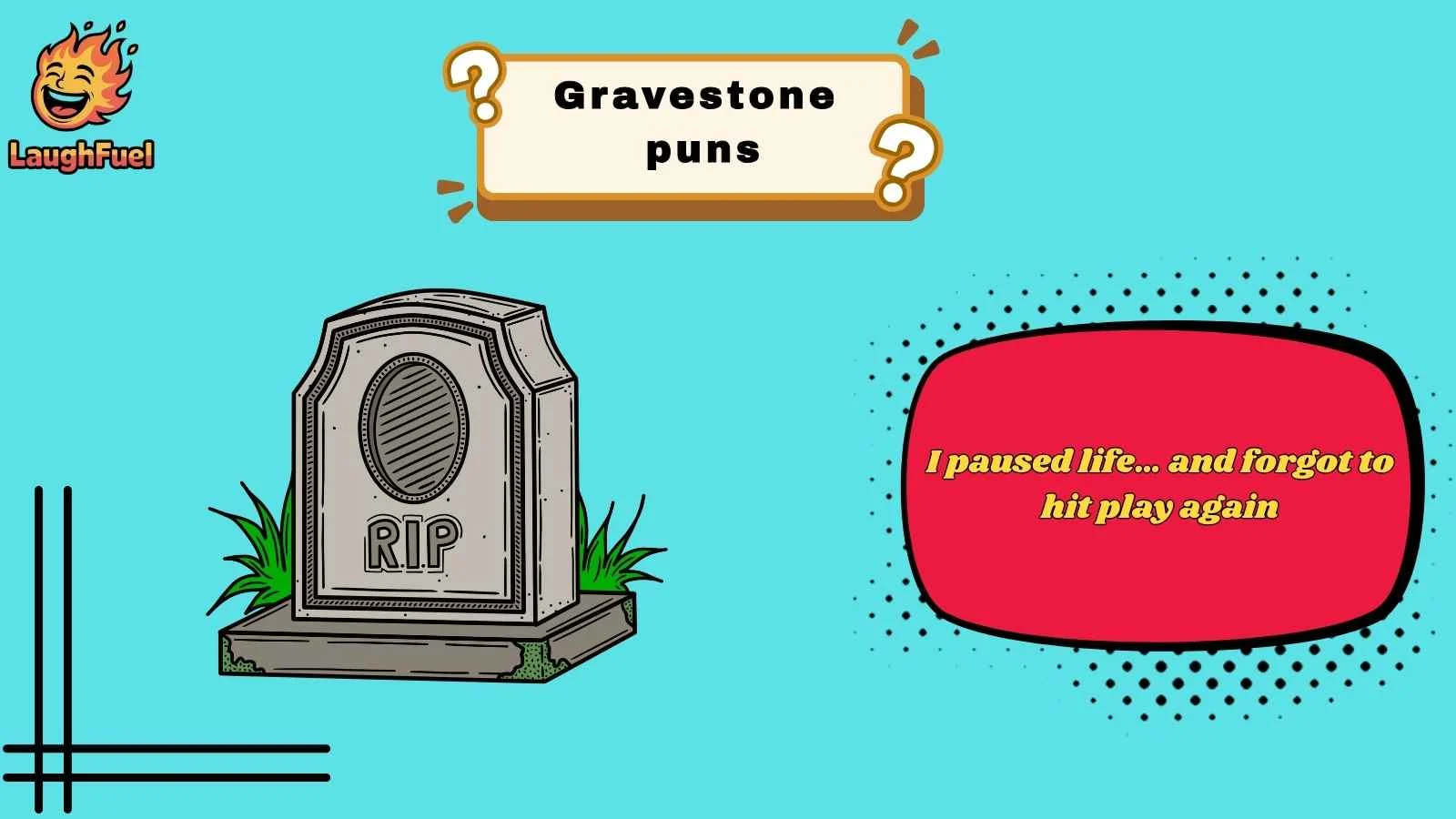 gravestone puns