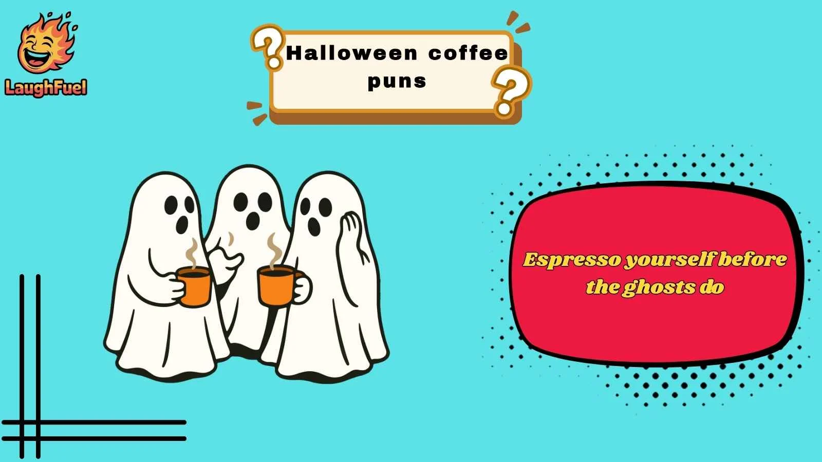halloween coffee puns