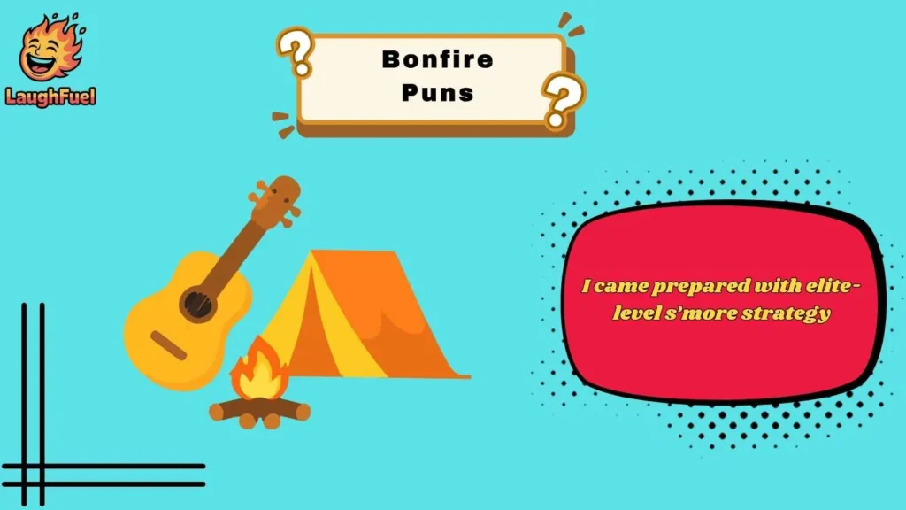 Marshmallow and S’mores Bonfire Puns