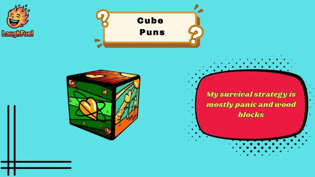Minecraft Cube Puns for Gamers