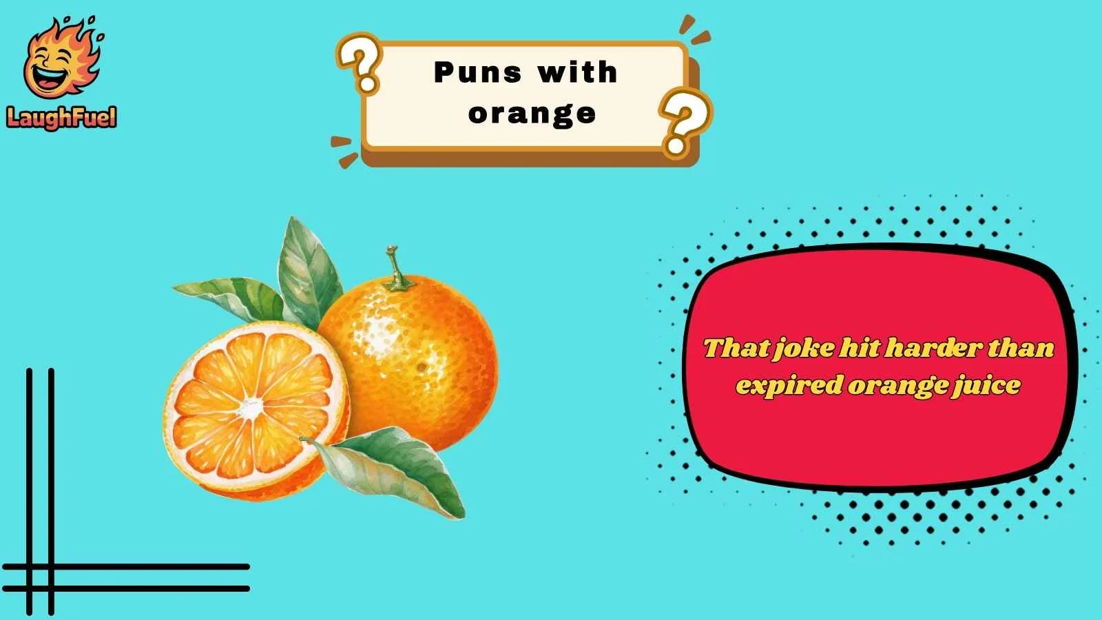puns with orange