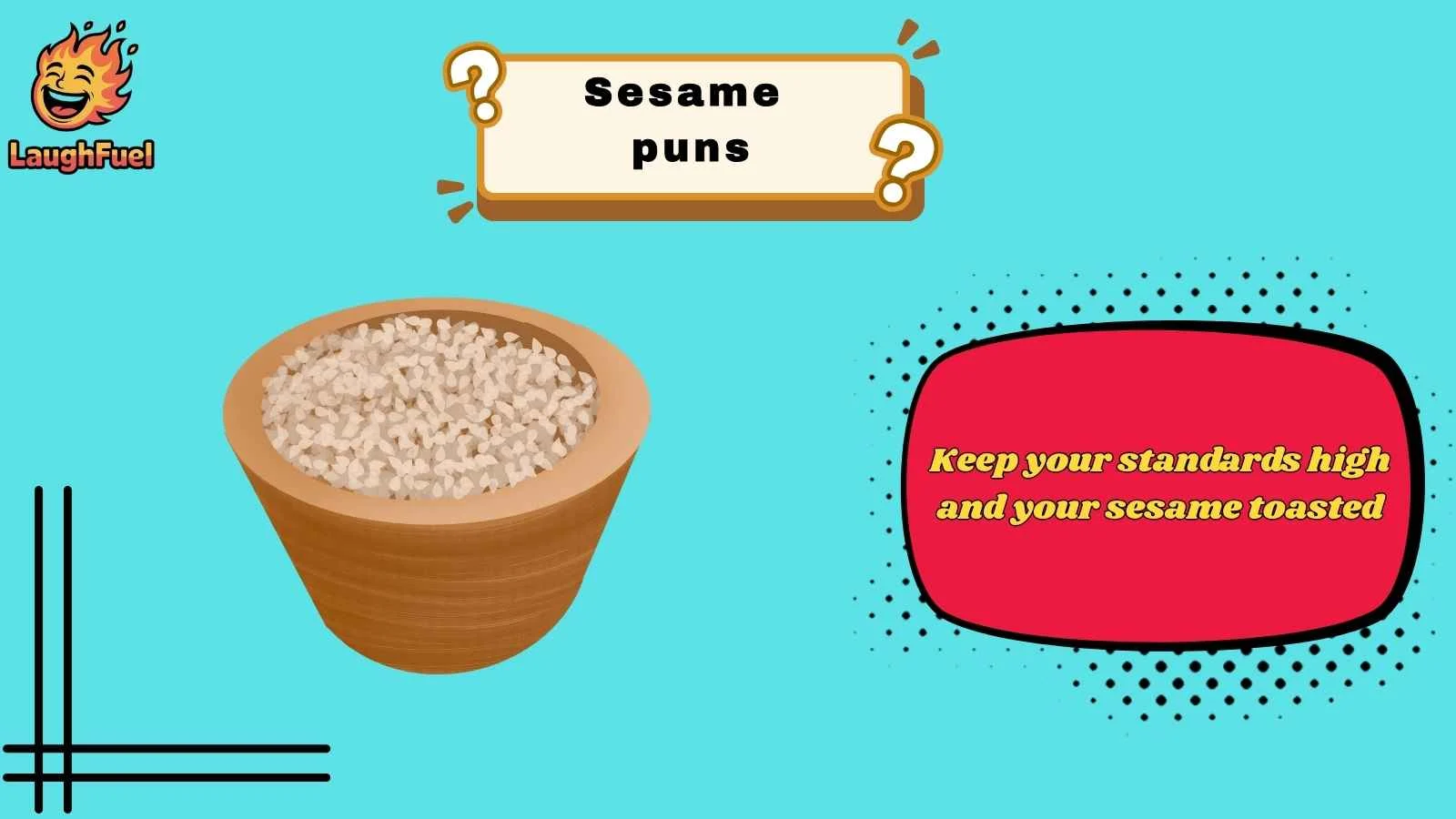 sesame puns