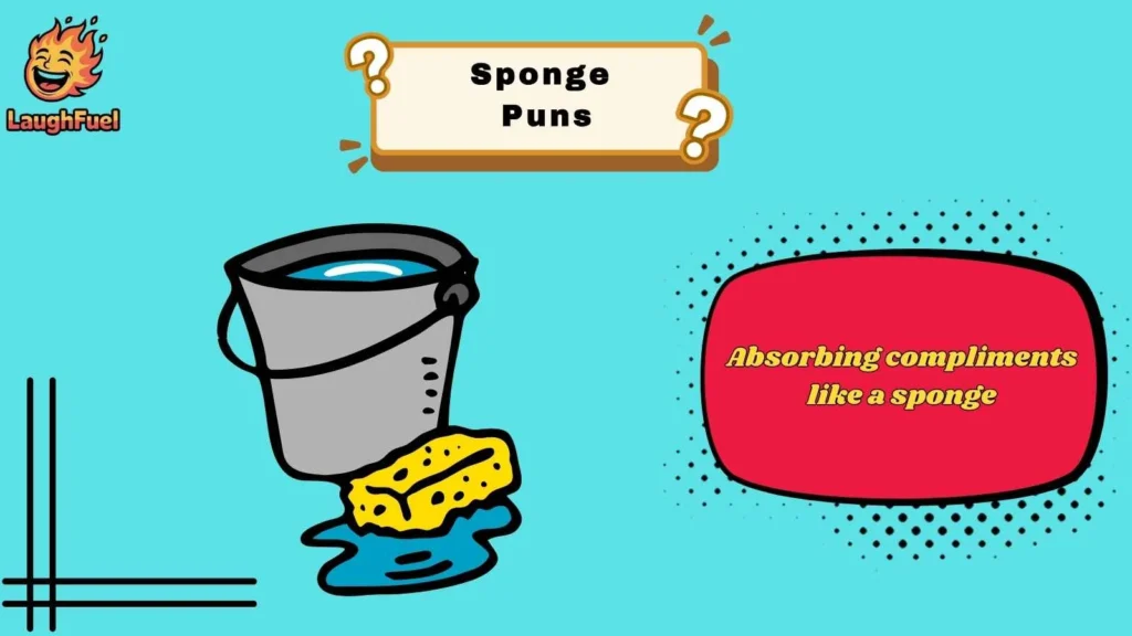 Sponge Puns for Instagram Captions
