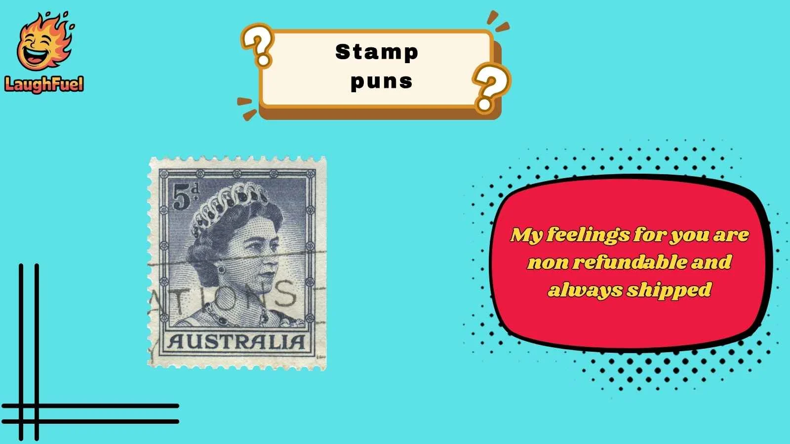 stamp puns
