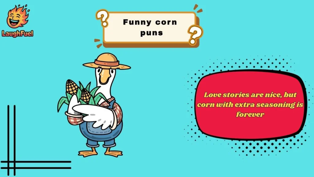 Sweet Corn Puns That Feel Extra Cheesy