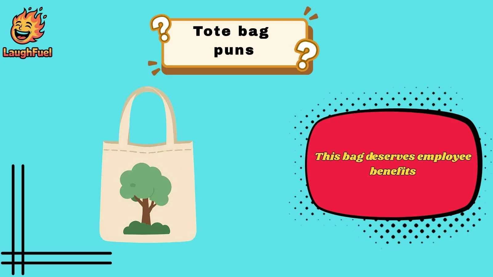 tote bag puns