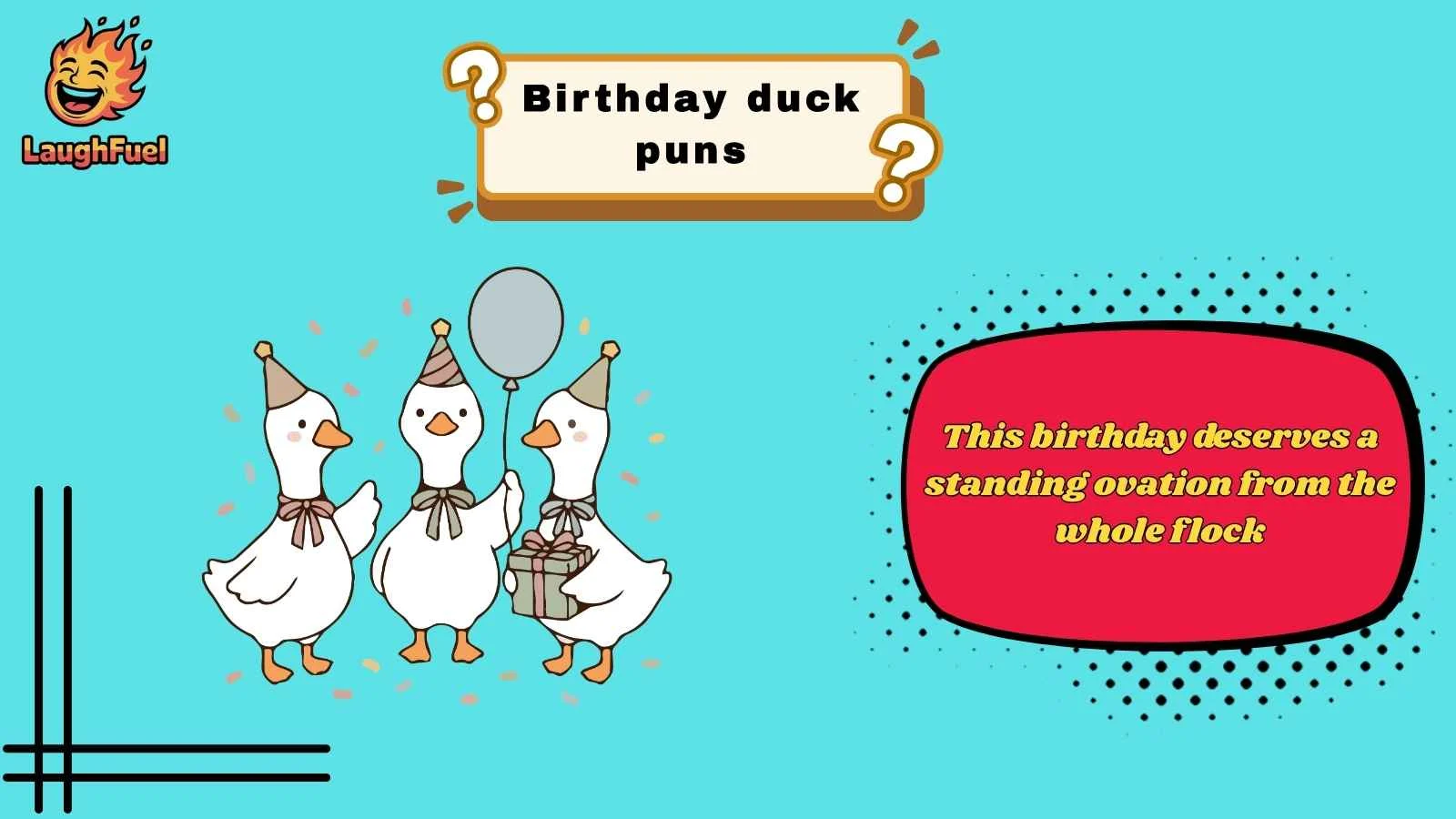 birthday duck puns