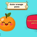 cute orange puns