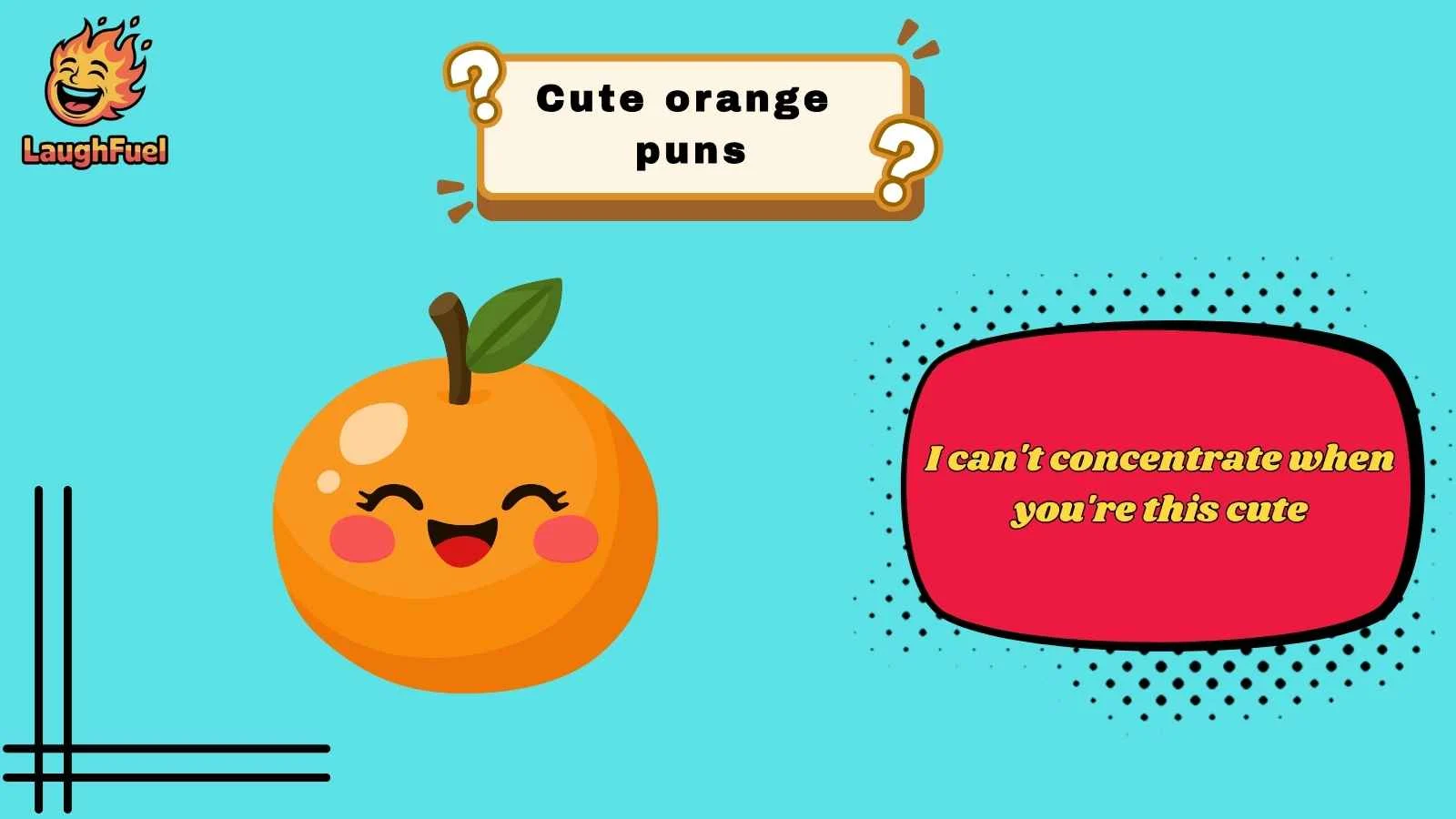 cute orange puns