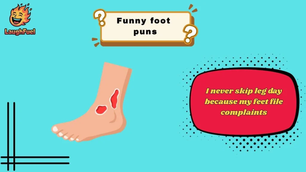 Funny Foot Puns for Everyday Laughs
