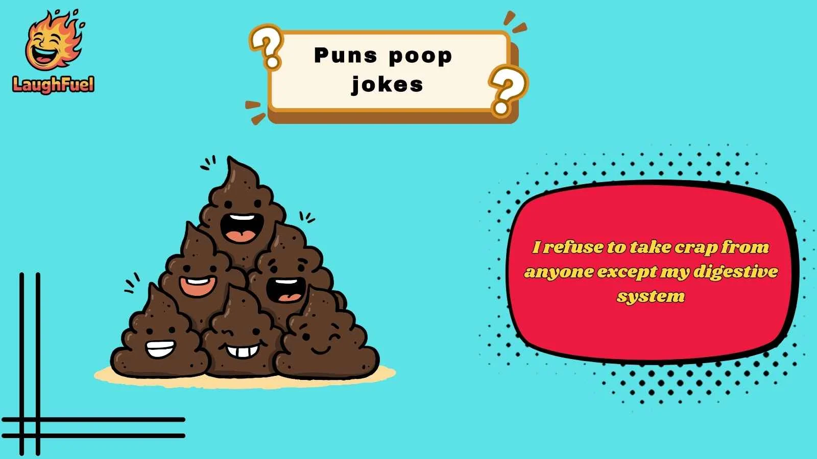 puns poop jokes