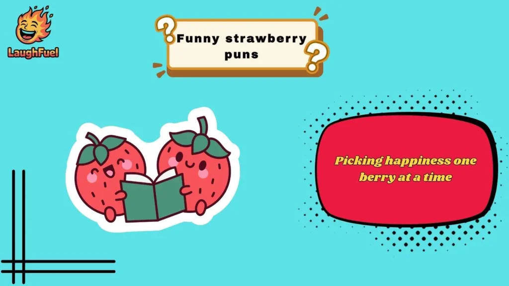 Strawberry Caption Puns for Social Media